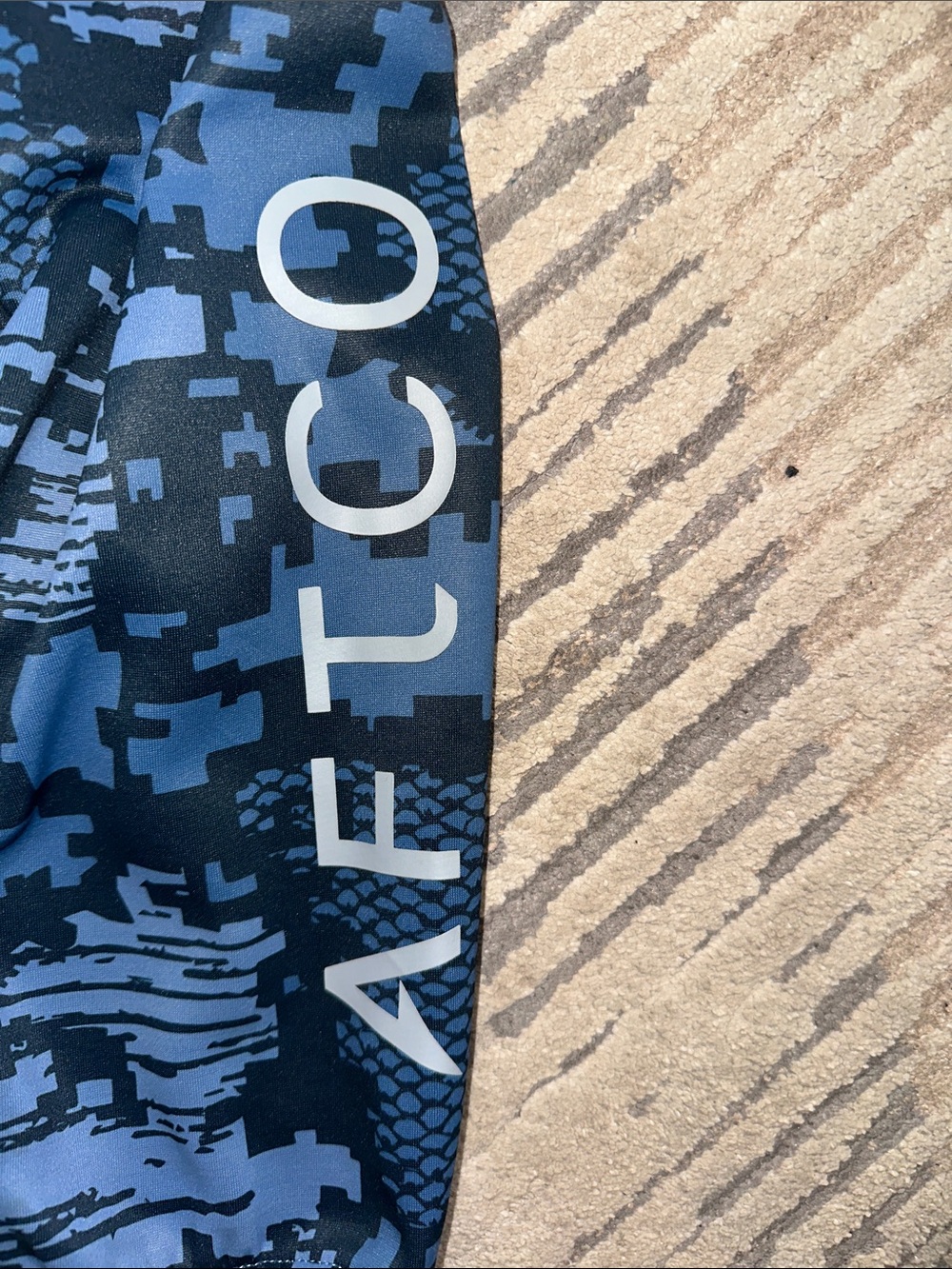 Aftco Reaper Tactical Sweatshirt - Navy Digi Camo - Picture 7 of 8